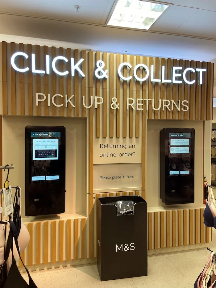 M&S – Click & Collect made easier! – Swan Walk Shopping Centre
